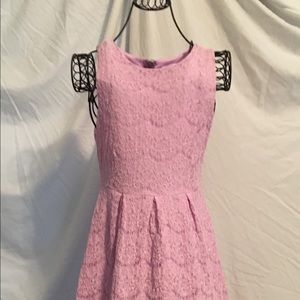 Luxe Apothetique Pink Lace Dress